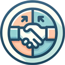 small icon - (scalable for both small and large B2B partners)