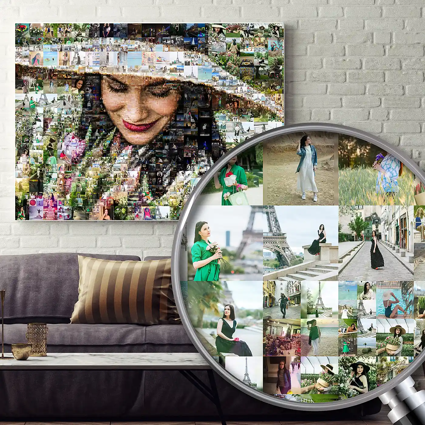 AI collage generator / what we offer